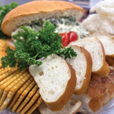 Spinach Dip Platter All Products Trays & Platters