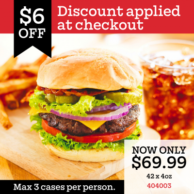 Seasoned Beef Burgers All Products Customer Appreciation Event