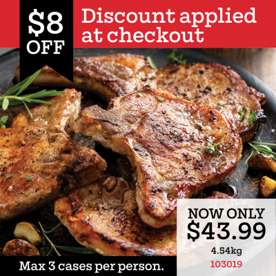 Bone-In Pork Loin Chops All Products Customer Appreciation Event
