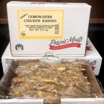 Lemon Herb Chicken Thigh Kabob – Frozen All Products Kabobs