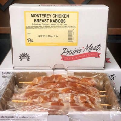 Monterey Chicken Breast Kabob – Frozen All Products Kabobs
