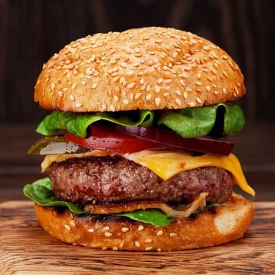 Seasoned Beef Burgers - Prairie Meats