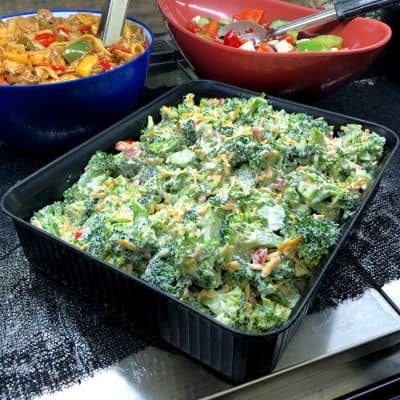 Broccoli and Cheddar Salad All Products Easter