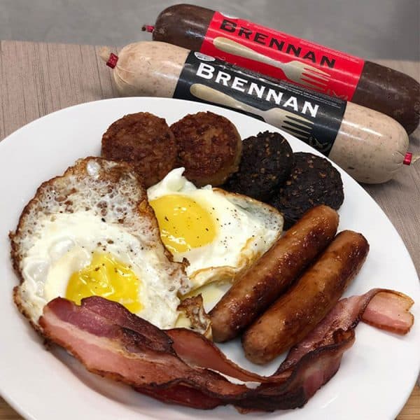 Brennan Traditional White Pudding All Products Sausage / Wieners