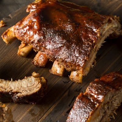 Tennessee Bourbon BBQ Pork Back Ribs All Products Meals-in-Minutes