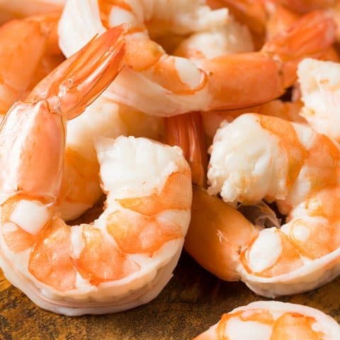 White Tiger Shrimp 16/20 - Raw, Tail On - Prairie Meats