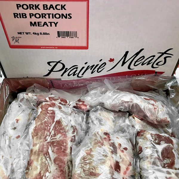 Pork Back Rib Portions All Products