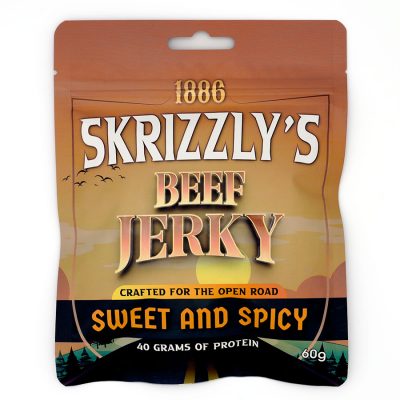 1886 – Skrizzly’s Beef Jerky – Sweet & Spicy All Products Dry Goods / Grocery