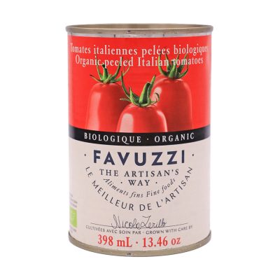 Favuzzi – Organic Peeled Tomatoes All Products Dry Goods / Grocery