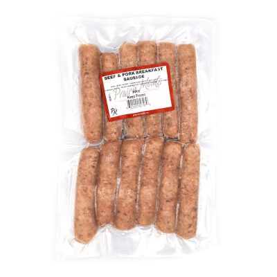 Beef & Pork Breakfast Sausage – 500g All Products Sausage / Wieners