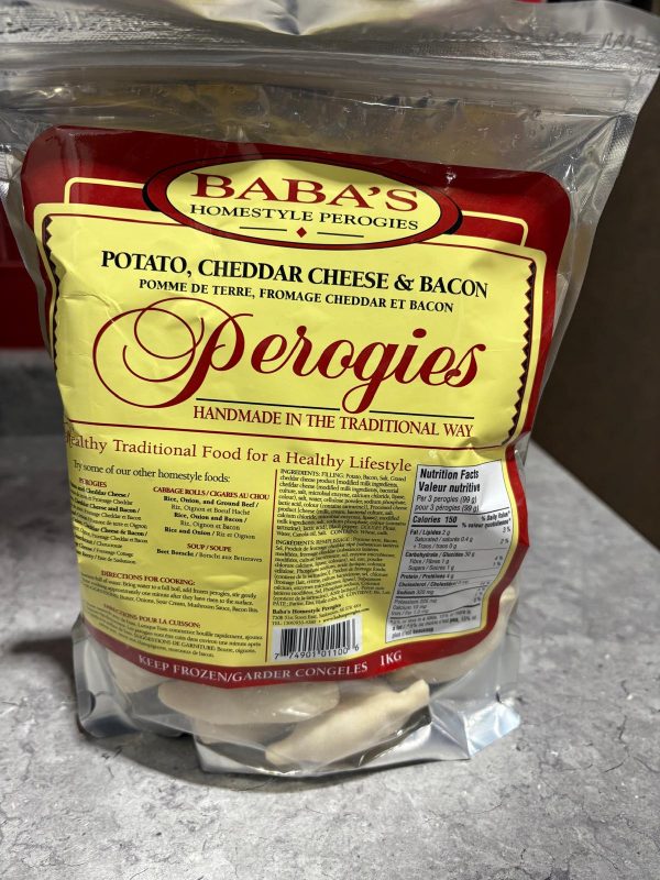 Baba’s Potato, Cheddar, Bacon Perogies All Products Christmas