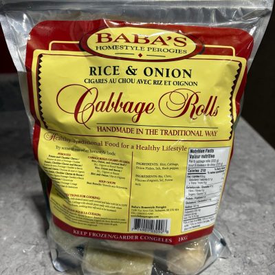 Baba’s Rice & Onion Cabbage Rolls All Products Christmas