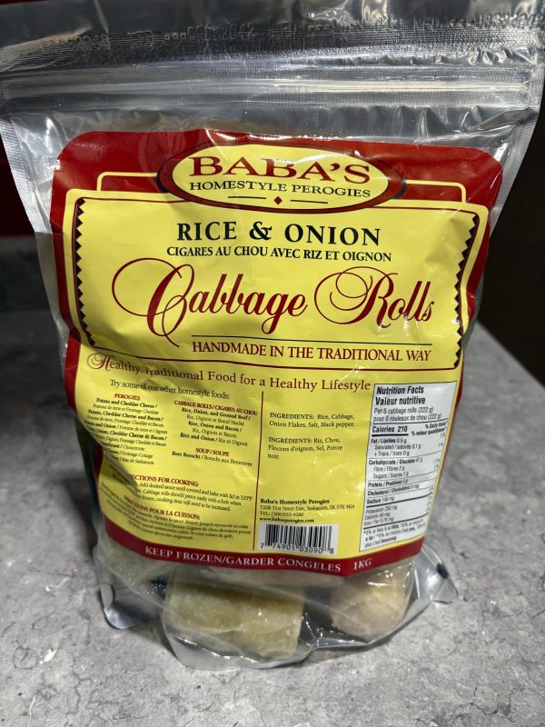 Baba’s Rice & Onion Cabbage Rolls All Products Christmas