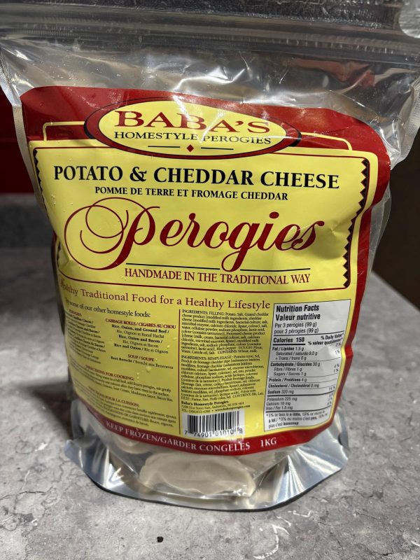 Baba’s Potato & Cheddar Perogies All Products Christmas