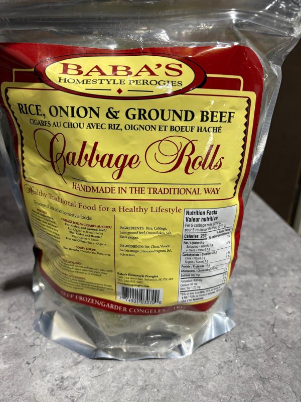 Baba’s Rice, Onion & Beef Cabbage Rolls All Products Christmas