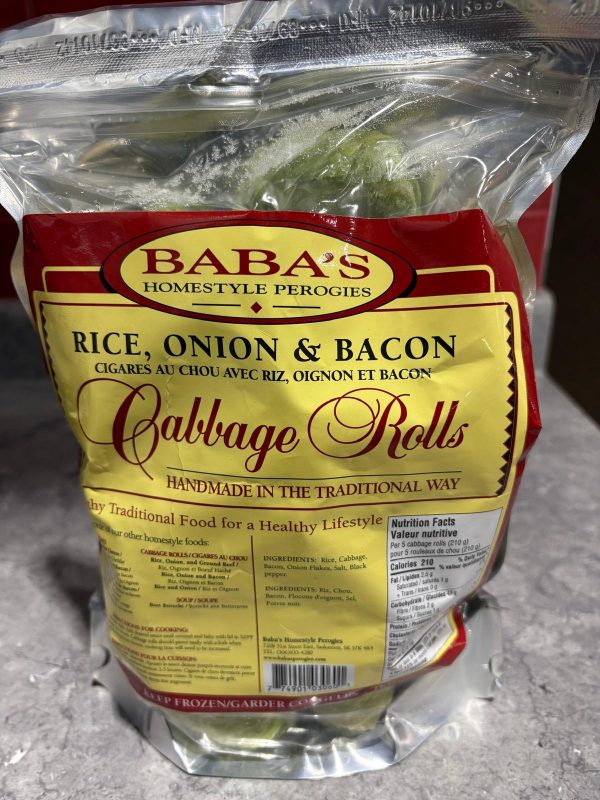 Baba’s Rice, Onion & Bacon Cabbage Rolls All Products Christmas