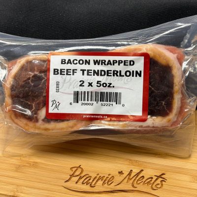 Bacon Wrapped Beef Tenderloin Steak Pack All Products