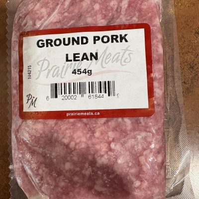 Lean Ground Pork – Single All Products Ground Meats